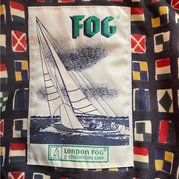 London Fog Vintage Men’s Sailing Jacket: Adult Medium: Regatta: 80’s clothing - Picture 5 of 9